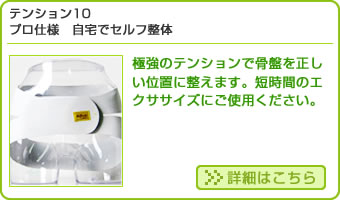 テンション10「プロ仕様自宅でセルフ整体」